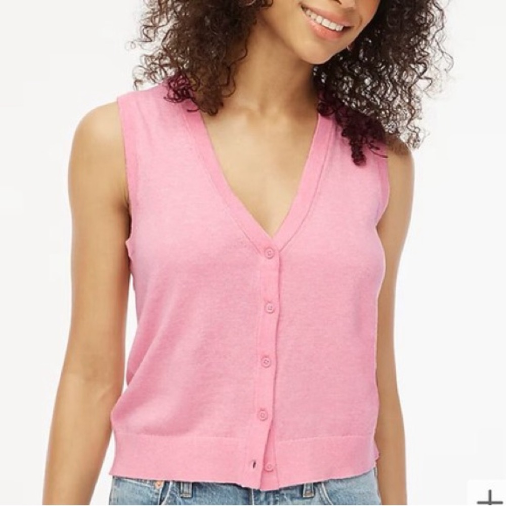 J.Crew  Button-Front Sweater-Vest
